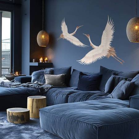 Le sticker mural pour un mur d'accent vite et bien fait