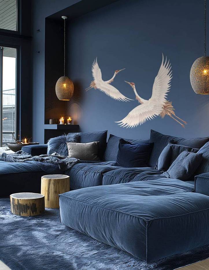 Le sticker mural pour un mur d'accent vite et bien fait